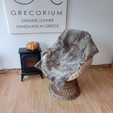 Grey toscana throw