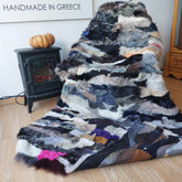 Πολύχρωμο γεωμετρικό patchwork τοσκάνα