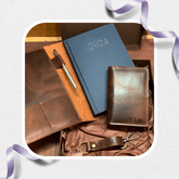 Journal cover with calendar 2024