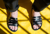 Leather sandals "Patroklos"