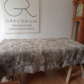 Toscana grey 3seater throw