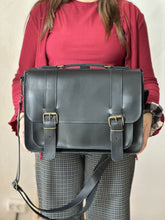 Leather briefcase