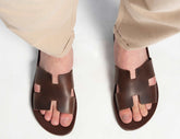 Leather sandals "Hercules"