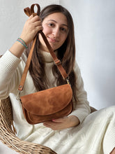 Leather bag "Galini"