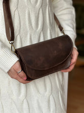 Leather bag "Galini"