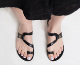 Ancient Greek sandals "Medusa"