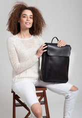 Leather backpack "Pantheon"