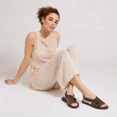 Leather sandals "Nepheli"