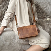 Leather bag "Sofia"