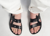 Leather sandals "Apollo"