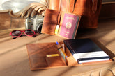 Leather notebook cover