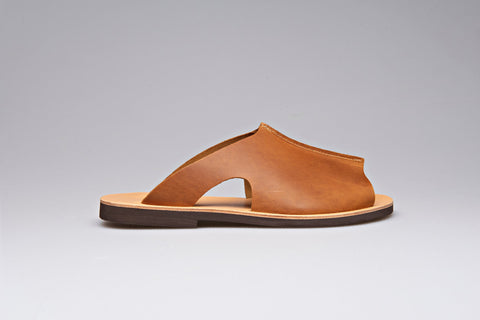 Leather sandals "Homeros"