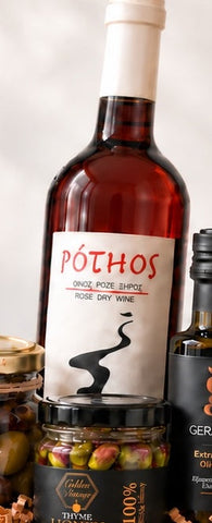 Pothos Greek rose wine