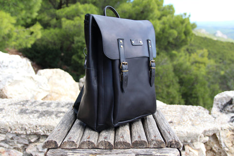 Leather backpack XXLarge "Titan"