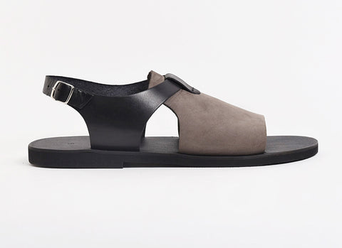 Handmade Greek Leather Sandals: Ankle Strap Summer Shoes