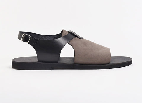 Handmade Leather Ankle Strap Sandals: Greek Summer Shoes