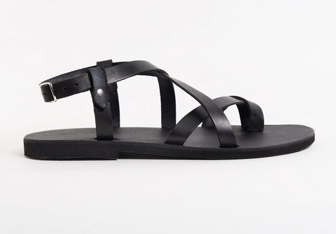 MENS LEATHER SANDALS, strappy sandals men, summer shoes "Zeus"