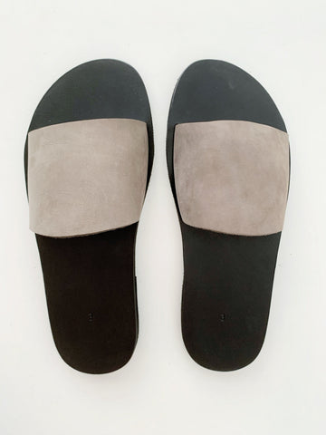 Handmade Leather Slides Mens: Greek Beach Sandals