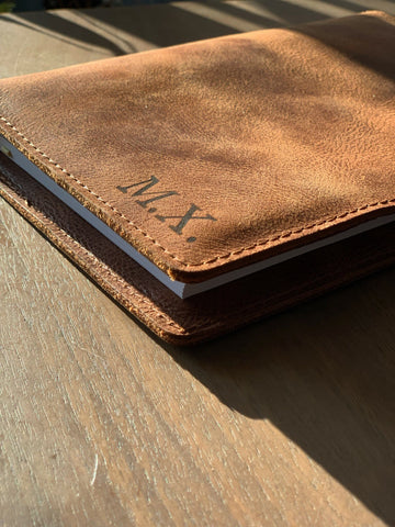 MINI IPAD LEATHER folio organizer , ipad cover, credit card notebook holder