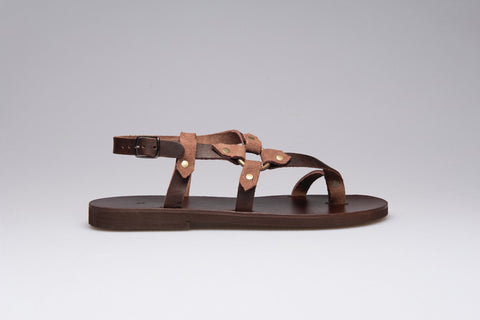 Handmade Leather Mens Sandals: Greek Summer Shoes