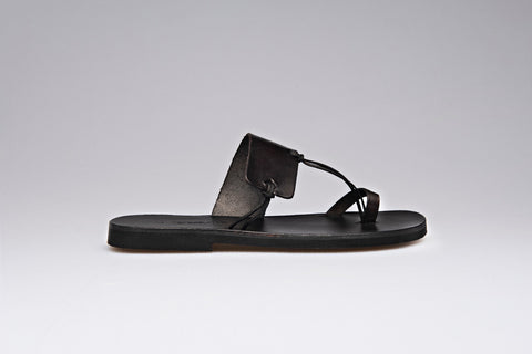 RING TOE SANDALS men leather sandals mens greek handmade summer shoes with ringtoe "Priamos"