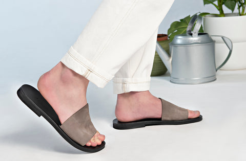 MENS FLAT SLIDES sandals summer sandals "Eros"