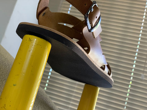 ZERO DROP SANDALS mens leather quality handmade shoes "hephaestus"