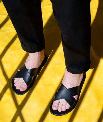 criss cross sandals