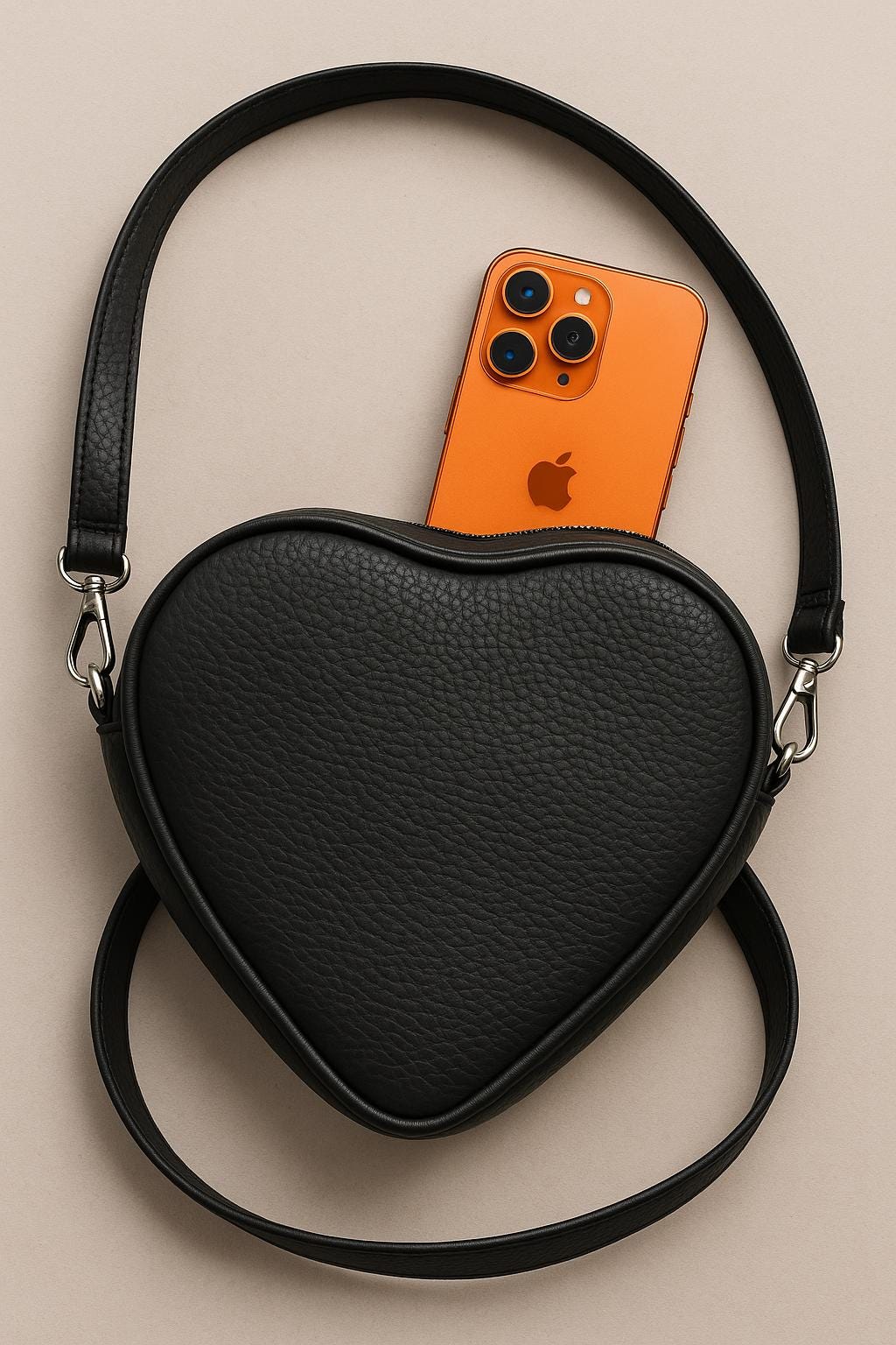 Crossbody bag for iPhone 17 Pro Max – Vegan (Eco) Leather