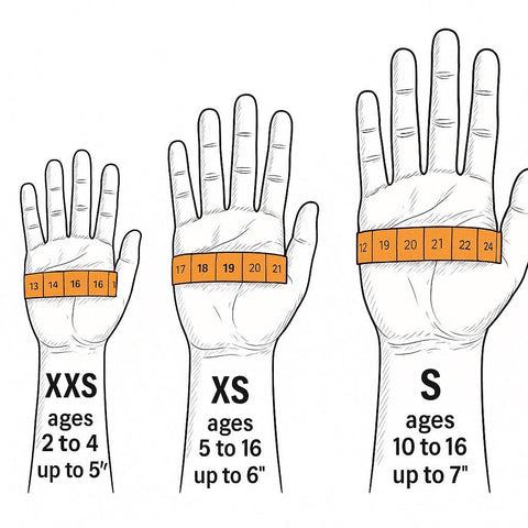 Kids Leather gloves sheepskin wool personalized with name/ initials