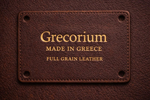 Cross Body Leather Bag Sofia full grain leather greek handmade